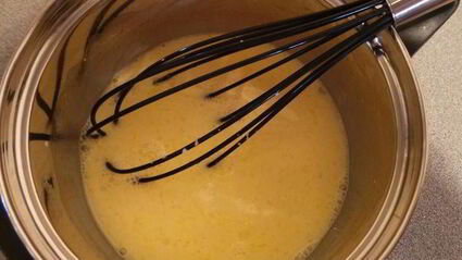 тыквенный чизкейк с заварным апельсиновым кремом