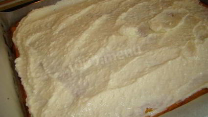 тыквенный рулет с творожным кремом