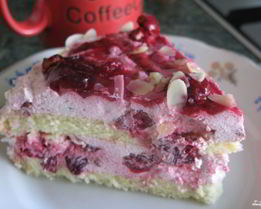 Вишневый крем для торта