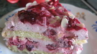 Вишневый крем для торта