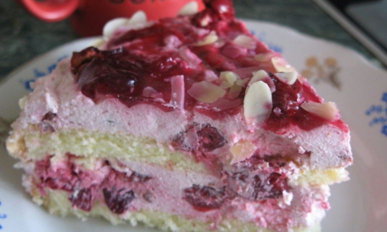 Рецепт вишневого крема для торта