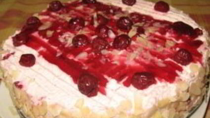 вишневый крем для торта