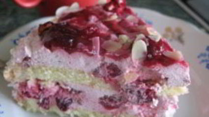 вишневый крем для торта