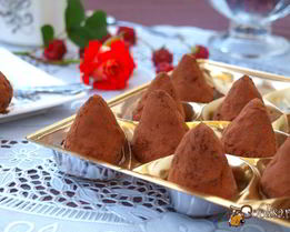 Малиновые трюфели