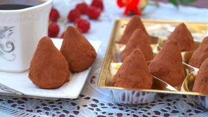 малиновые трюфели