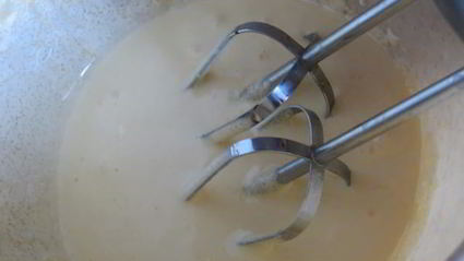 манный пудинг с мандаринами