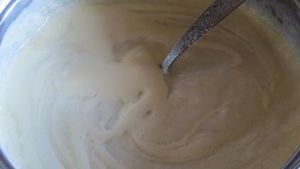 манный пудинг с мандаринами