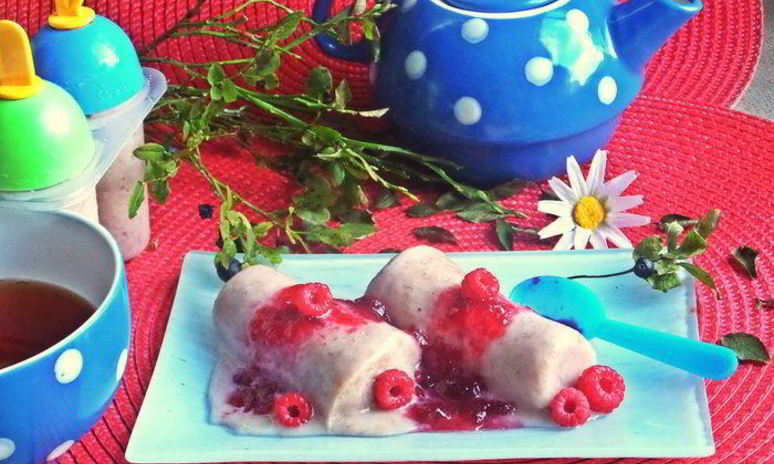 Рецепт бананового мороженого на кефире