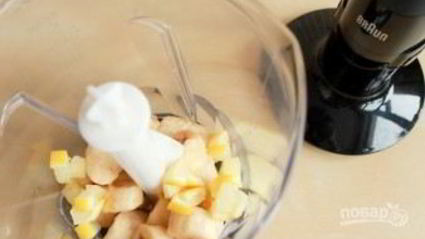 домашнее фруктовое мороженое