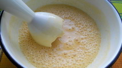 домашнее персиковое мороженое