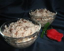 Имбирно-шоколадное мороженое из йогурта