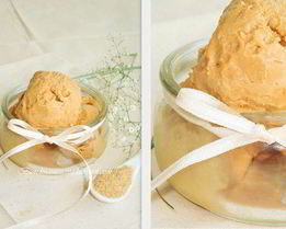 Карамельное мороженое