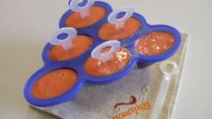 клубничное мороженое из йогурта