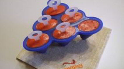 клубничное мороженое из йогурта