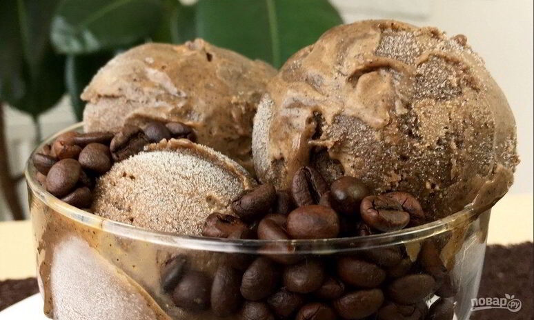 Рецепт кофейного мороженого