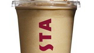 Кофейный кулер на молоке и мороженом