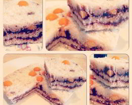 Кокосовый торт-мороженое