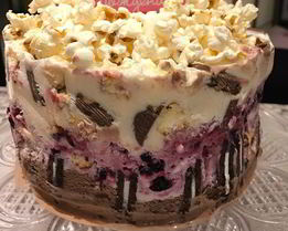 Молниеносный торт-мороженое