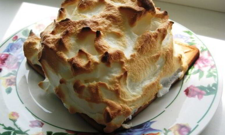 Рецепт мороженого аляска запеченное в духовке