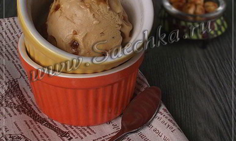 Рецепт мороженого из сгущенки