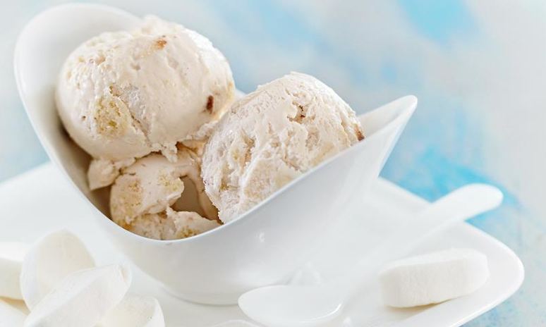 Рецепт мороженого на сгущенном молоке с маршмеллоу