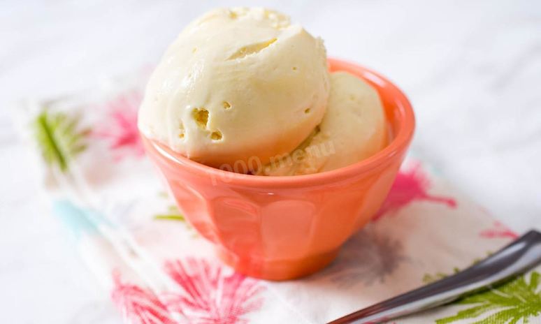 Рецепт мороженого в мороженице со сливками