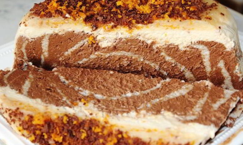 Рецепт мраморного мороженого три вкуса