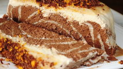 мраморное мороженое три вкуса