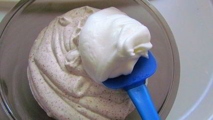 шоколадно-миндальное мороженое