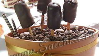 Шоколадное мороженое Айс крим бель шоколата