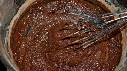 шоколадный торт-мороженое с маршмэллоу и фундуком