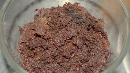 шоколадный торт-мороженое с маршмэллоу и фундуком