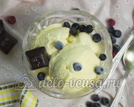 Сливочное мороженое