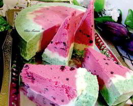 Торт-мороженое Арбуз