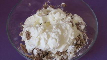 торт-мороженое с безе