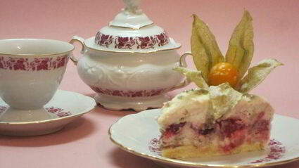 торт-мороженое с безе