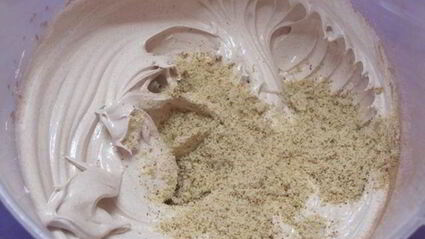 торт-мороженое с безе