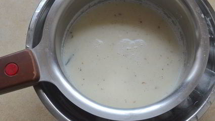 ванильное мороженое со сливочным сыром и медом