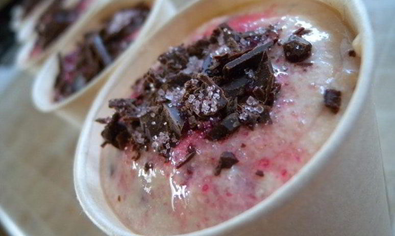 Рецепт вишневого мороженого с шоколадом