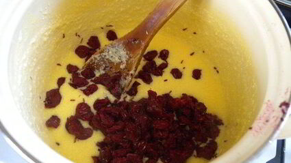 вишневое мороженое с шоколадом