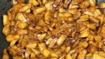 яблочное мороженое с корицей