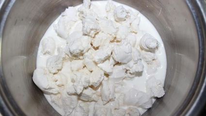 зефирно-кокосовое мороженое