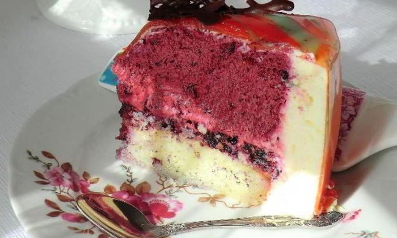 Рецепт черничного мусса для торта