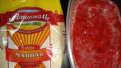 клубничный мусс