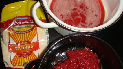 клубничный мусс