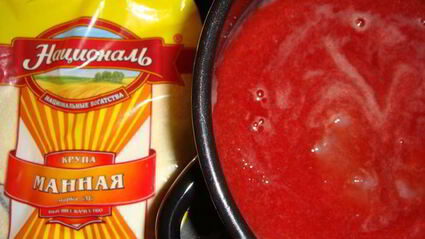 клубничный мусс