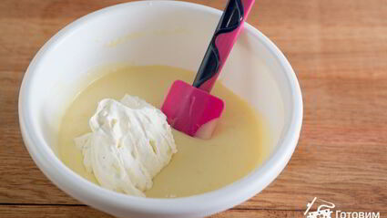 лимонно-ванильный мусс