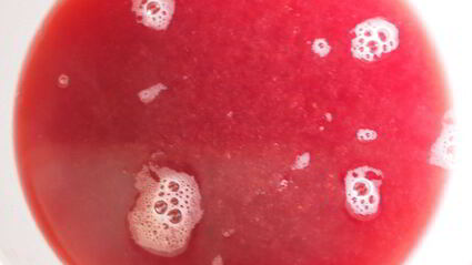 малиновый мусс из манки