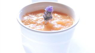 Манговый абрикосовый мусс с лавандой