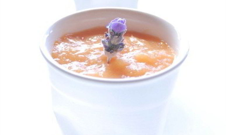 Рецепт мангового абрикосового мусса с лавандой